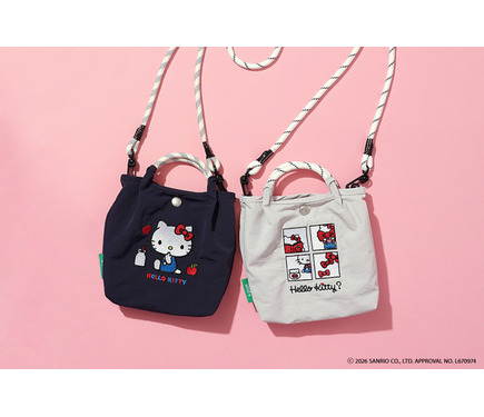 ハローキティの繊細な刺繍がかわいい♪ 完売したミニショルダーバッグ
