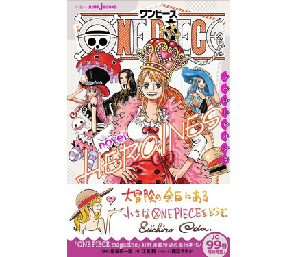 One Piece Novel Heroines が発売決定 漫画本編で描かれていないナミ ロビン ビビ ペローナらのエピソードを収録 1枚目の写真 画像 超 アニメディア