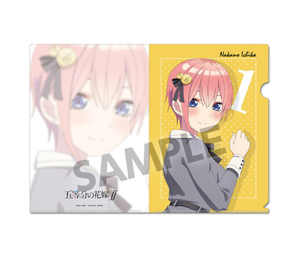 五等分の花嫁∬」クラシカルな五つ子がかわいい！ クリアファイルが