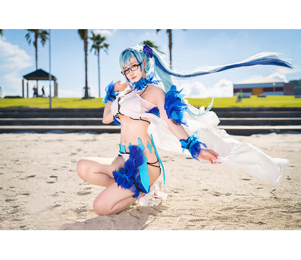 fgo ブリュンヒルデ 水着 コスプレ ウィッグ（Fate/Grand Order