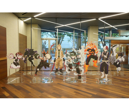 ヒロアカ」デク、爆豪、死柄木弔らの“等身大アクリルスタンド”11体が