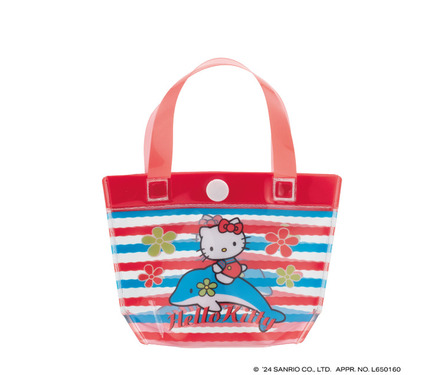 キティちゃん ハローキティ ハイビスカス プールバッグ トートバッグ