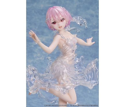 リゼロ」ラムの素肌がチラリ♪ 水のドレス纏ってフィギュア化 1枚目の
