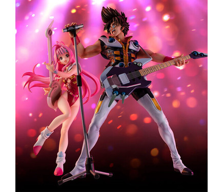 マクロス7 Fire Bomber LiveStage BOX バサラ&ミレーヌ 限定販売】マクロス7 Fire Bomber LiveStage BOX 完成品