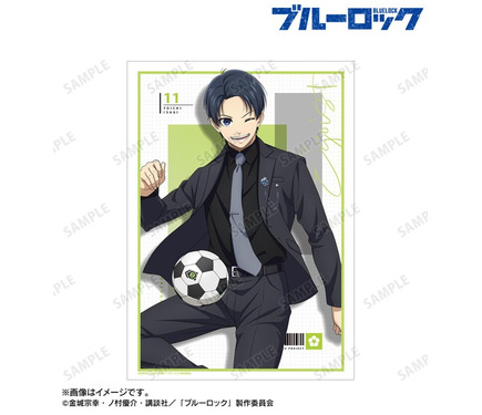  サッカー 日本代表 ブルーロック ポスター　潔世一　凪誠士郎 サッカー 日本代表 ブルーロック ポスター 潔世一 凪誠士郎 ブルー
