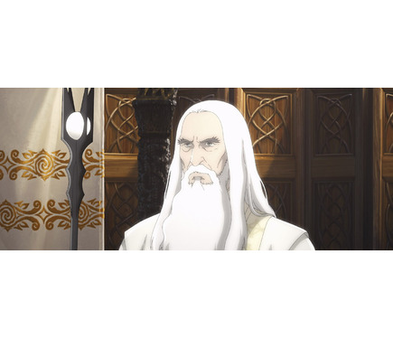 アニメ映画「ロード・オブ・ザ・リング」白の魔法使い・サルマン登場