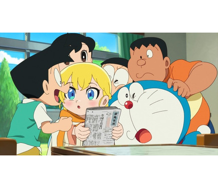 映画ドラえもん のび太の絵世界物語」不思議な少女・クレアの姿も♪ 絵