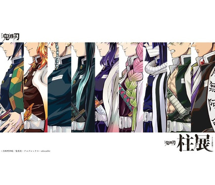 鬼滅の刃」柱展、福岡開幕で新ビジュアル＆新グッズ公開！日時指定制