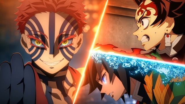 鬼滅の刃 無限城編 第一章」竈門炭治郎&冨岡義勇vs猗窩座！ 死闘