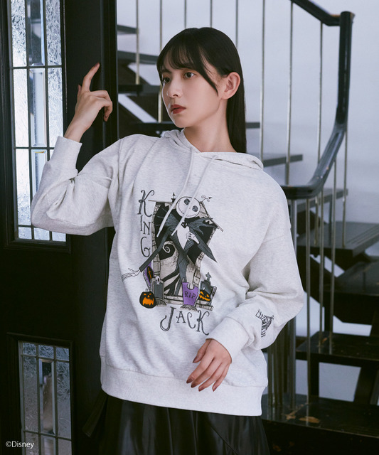 ナイトメアー・ビフォア・クリスマス」ジャックのニットカーディガン