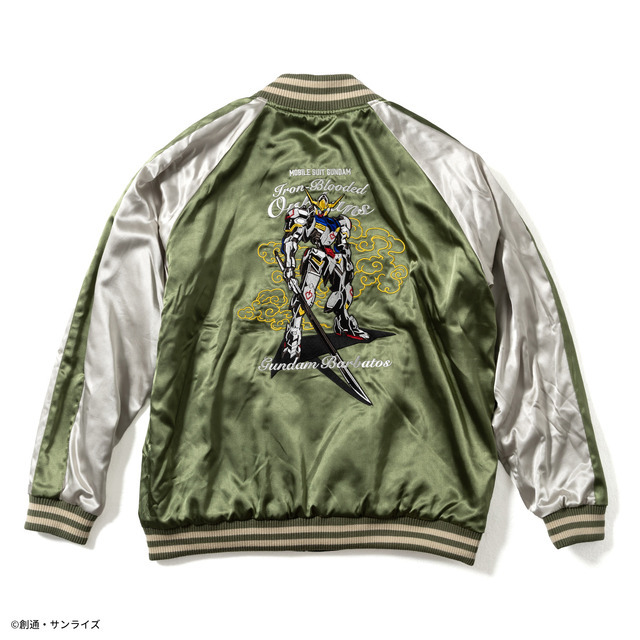 『鉄血のオルフェンズ 』スカジャン ガンダム・バルバトス Lサイズ新品 ガンダム 鉄血のオルフェンズ」ガンダム・バルバトスを大胆に刺繍