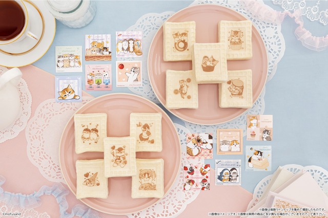 もふもふにゃんこがスイーツに！キュートな「mofusand」がプリントされ