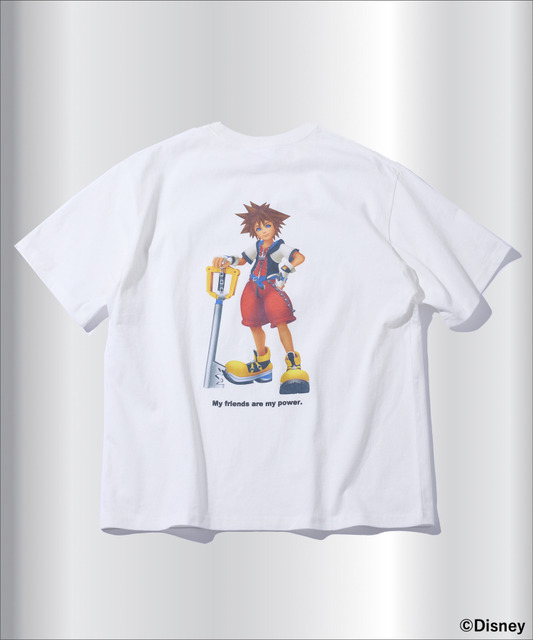 キングダム ハーツ」ソラ、ロクサスがグラフィックTシャツに！ 物語を