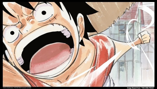 新アニメシリーズ「THE ONE PIECE」ルフィ＆あの人物のキャラ設定画