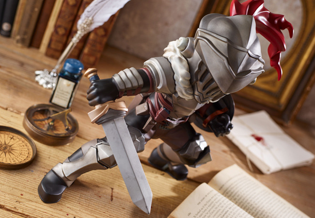 ゴブリンスレイヤーが大型ソフビフィギュアとなって登場