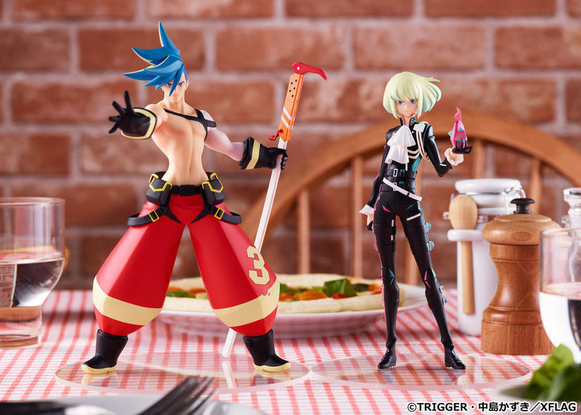 プロメア」燃え上がる魂…！ ガロ&リオが立体化、キャラデザ
