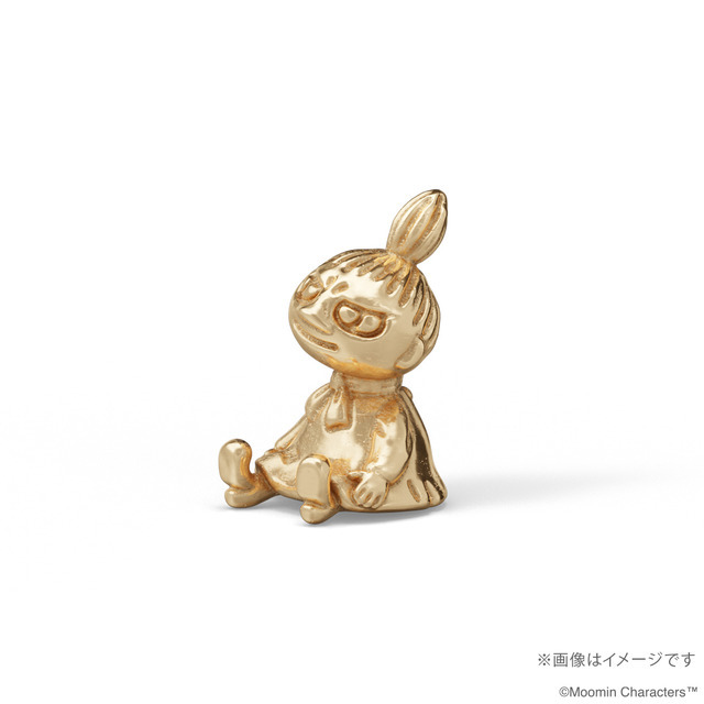 ムーミン」リトルミイが、約1cmサイズの18金に♪ おだんご頭も