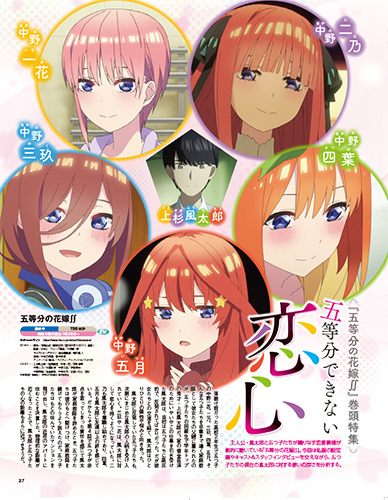 工場直売 五等分の花嫁∬』五つ子と風太郎の「物理的距離」が近づいている その他