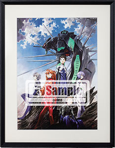 新世紀 エヴァンゲリオン　複製原画 　ヤングエース　イラストグッズ誌上通 貞本義行氏による「新世紀エヴァンゲリオン」イラストグッズが