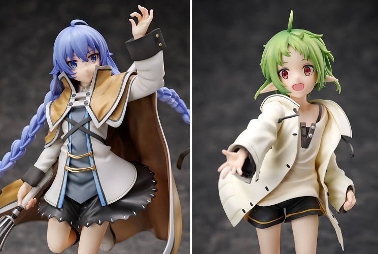 無職転生」ロキシーとシルフィエットのフィギュアが登場！服装の細部 