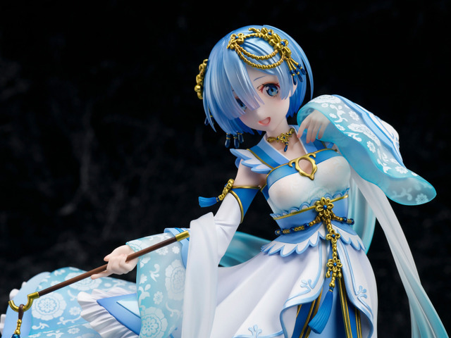 リゼロ レム 中国の伝統衣装 漢服 着こなす 鬼かわいい フィギュアが登場 超 アニメディア