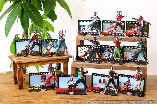 仮面ライダー」“昭和”ライダーをメインとした50周年グッズが続々登場