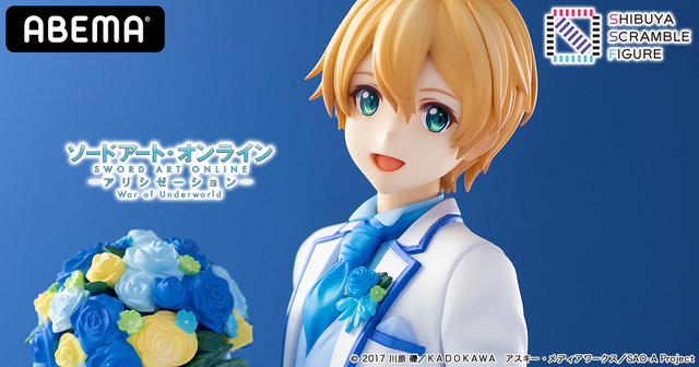SAO アリシゼーション WoU」ユージオ、“白スーツ”フィギュアの新カット 