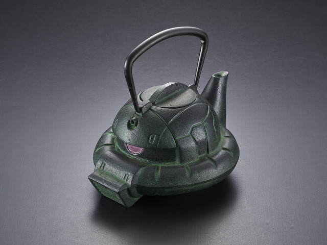 南部鉄器　鉄瓶　ZAKU（GREEN）　希少　ガンダムカフェ　未開封 219391.jpg?zoom=spacing