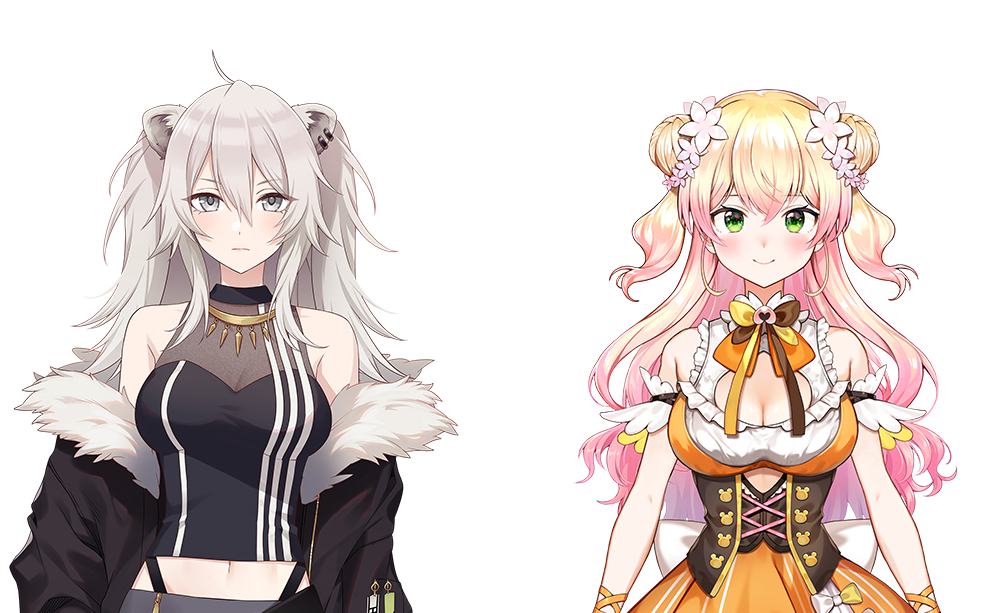 ハ*ス様 ホロライブ スリーブ 桃鈴ねね 獅白ぼたん 新品未開封 各60枚入 2 ホロライブ所属VTuber・獅白ぼたんと桃鈴ねねが『ブレソル』を