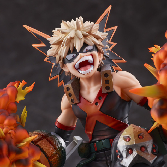僕のヒーローアカデミア」緑谷出久＆爆豪勝己がフィギュア化 躍動感 