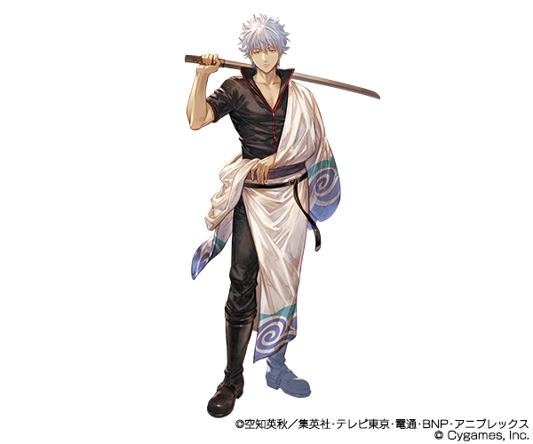 グラブル」×「銀魂」コラボイベントが開催決定！ 坂田銀時（CV