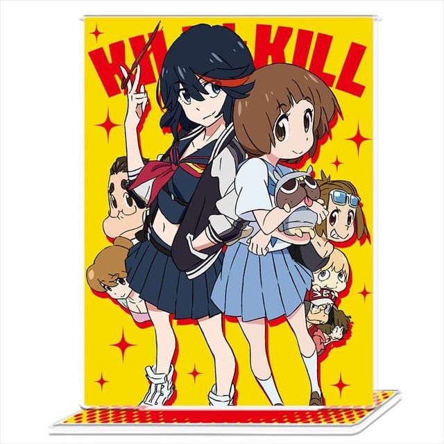キルラキル 纏流子 満艦飾マコたちをデザイン アクリルポートレート登場 超 アニメディア