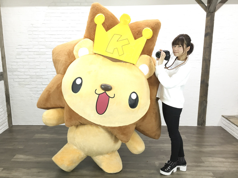 キンクリ公式キャラ きんくりんのアーティスト写真が完成 撮影は水瀬いのり 超 アニメディア