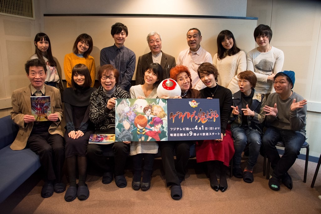 アニメ ゲゲゲの鬼太郎 放送直前アフレコ集合写真 キャストコメント到着 第1話のあらすじ 先行カットも 超 アニメディア アニメ ゲゲゲの鬼太郎 放送直前アフレコ集合写真 キャストコメント到着 第1話のあらすじ 先行カットも 超 アニメディア