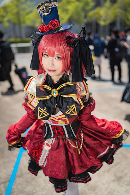 【值下げ不可】ホロライブ　宝鐘マリン　ゴスロリ　コスプレ バーチャルYouTuber 宝鐘マリン Hololive ゴシックロリータ 帽子