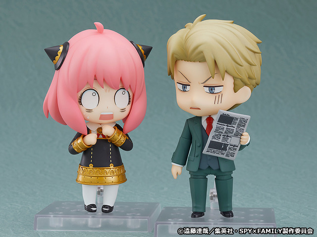 ねんどろいど　SPY×FAMILY　アーニャ　ヨル　ロイド SPY×FAMILY」ロイド＆アーニャ、ねんどろいどでフィギュア化！ 下ろし