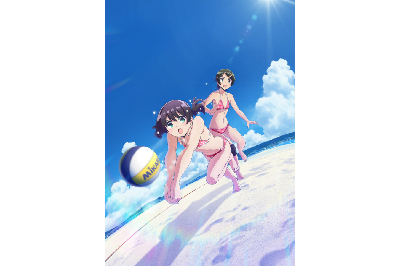 Tvアニメ はるかなレシーブ 棚原愛衣 砂川 舞ペアビジュアル公開 超 アニメディア Tvアニメ はるかなレシーブ 棚原愛衣 砂川 舞ペアビジュアル公開 超 アニメディア