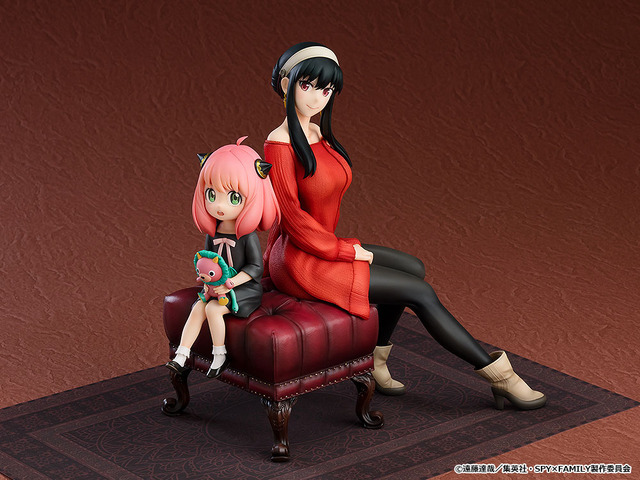 SPY×FAMILY」アーニャ＆ヨルがオリジナルポーズで立体化！ キメラさん