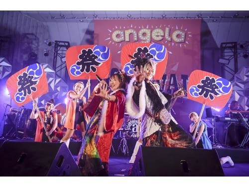 満員の日比谷野音ステージで 愛に溢れた大カーニバル Angelaライヴツアー Angela Live Tour 16 Love Carnival 東京公演が開催 超 アニメディア