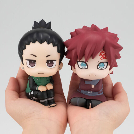 NARUTO」シカマル＆我愛羅デフォルメフィギュア登場！ “見上げ 
