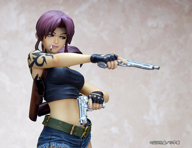 BLACK LAGOON」レヴィ、“くわえタバコ”と“ニヒルな笑い”どちらもクール 