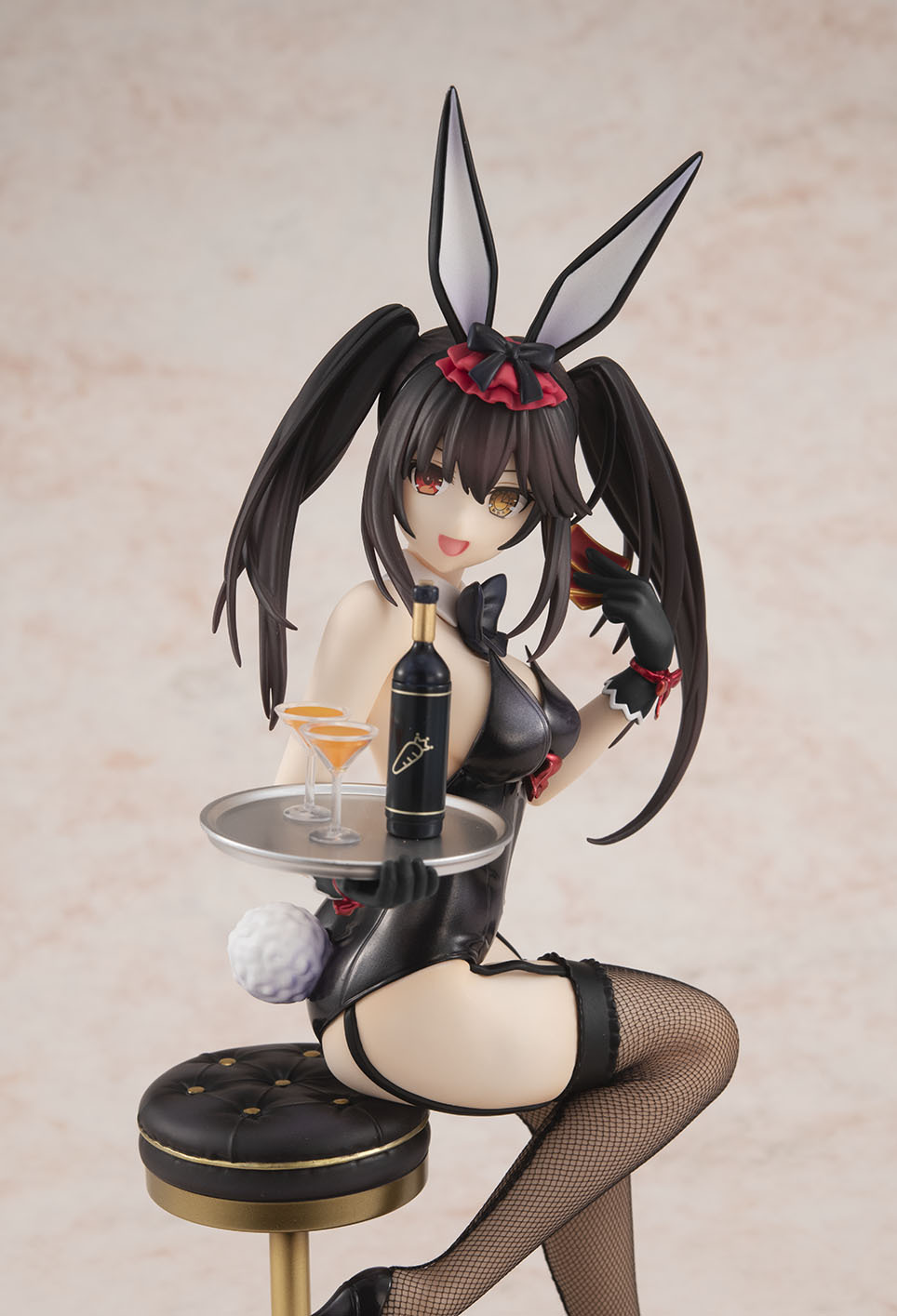 時崎狂三 原作版 黒バニーver.フィギュア デート・ア・ライブ」“黒バニーガール”姿から漂う色気―― 時崎狂
