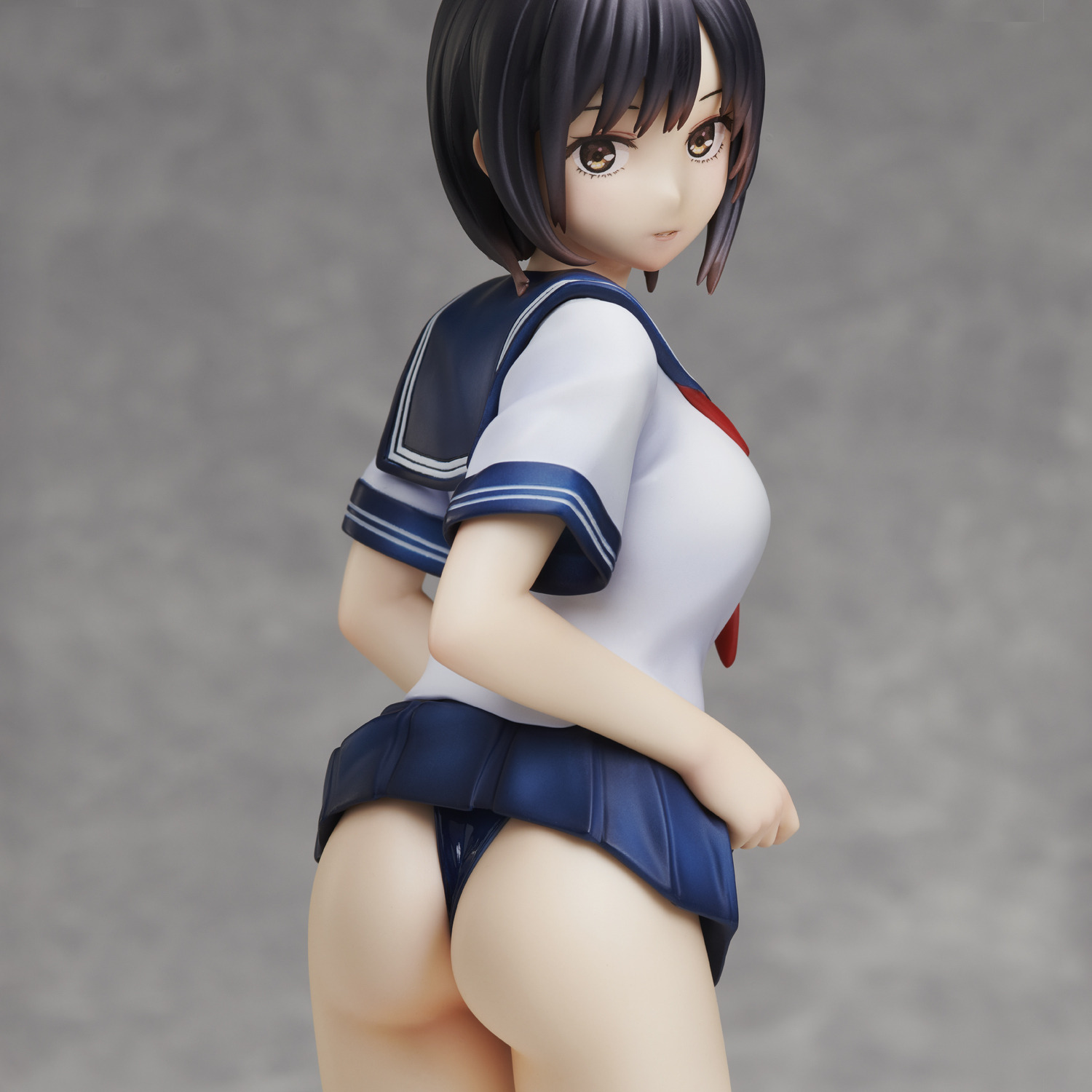 超ミニスカ　尻 