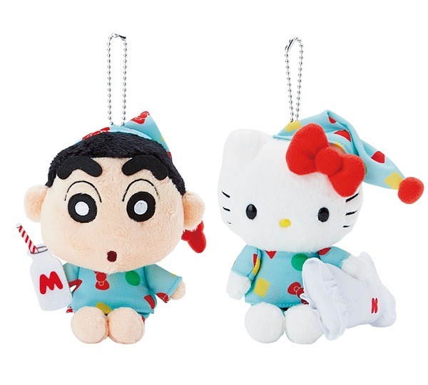 しんちゃんお気に入りのパジャマで双子コーデ ハローキティ クレヨンしんちゃん コラボシリーズが発売 超 アニメディア