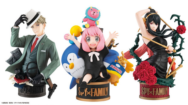 SPY×FAMILY」 ロイド、アーニャ、ヨルの“スタチューフィギュア”登場 POP UP PARADE SPY×FAMILY アーニャロイドヨル