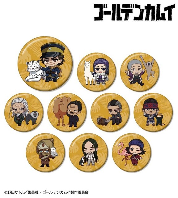 アシリパ グッズまとめ売り ゴールデンカムイ ゴールデンカムイ」杉元＆ホワイトタイガー、アシリパ＆アルパカなど