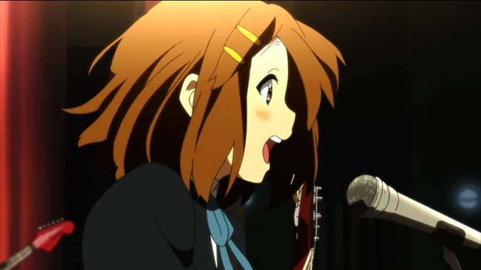 今週の けいおん アンコール放送 最終回 軽音 唯が風邪を引いてダウン 学園祭ライブに参加することはできるのか 超 アニメディア