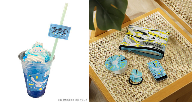 サンリオ」シナモロールのかき氷やサマーアイテムなど♪ 期間限定