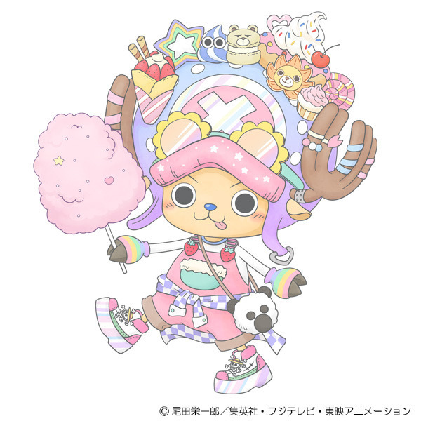 ワンピース」原宿ファッションのチョッパーや2m級の“ギア5”ルフィと 