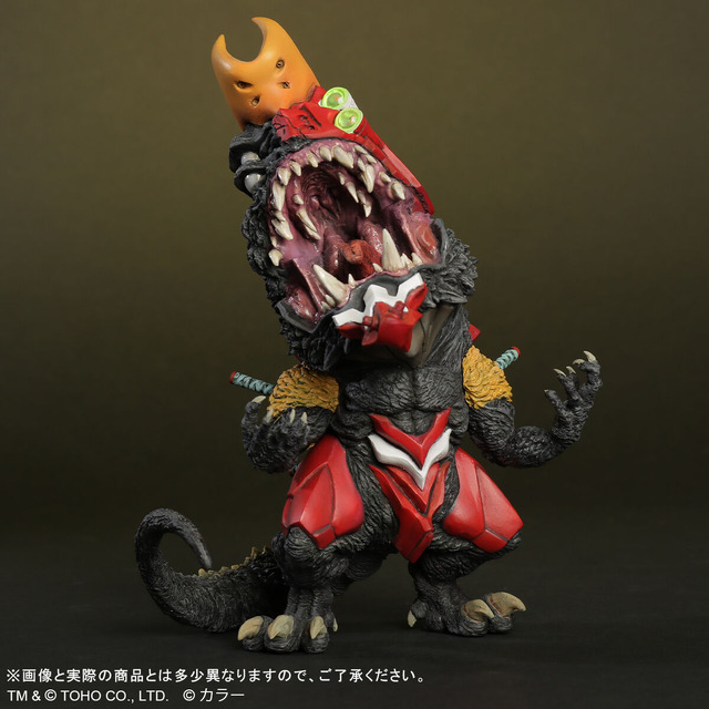 ゴジラ vs エヴァンゲリオン フィギュア ゴジラ対エヴァンゲリオン」随所にゴジラの要素が融合した禍々
